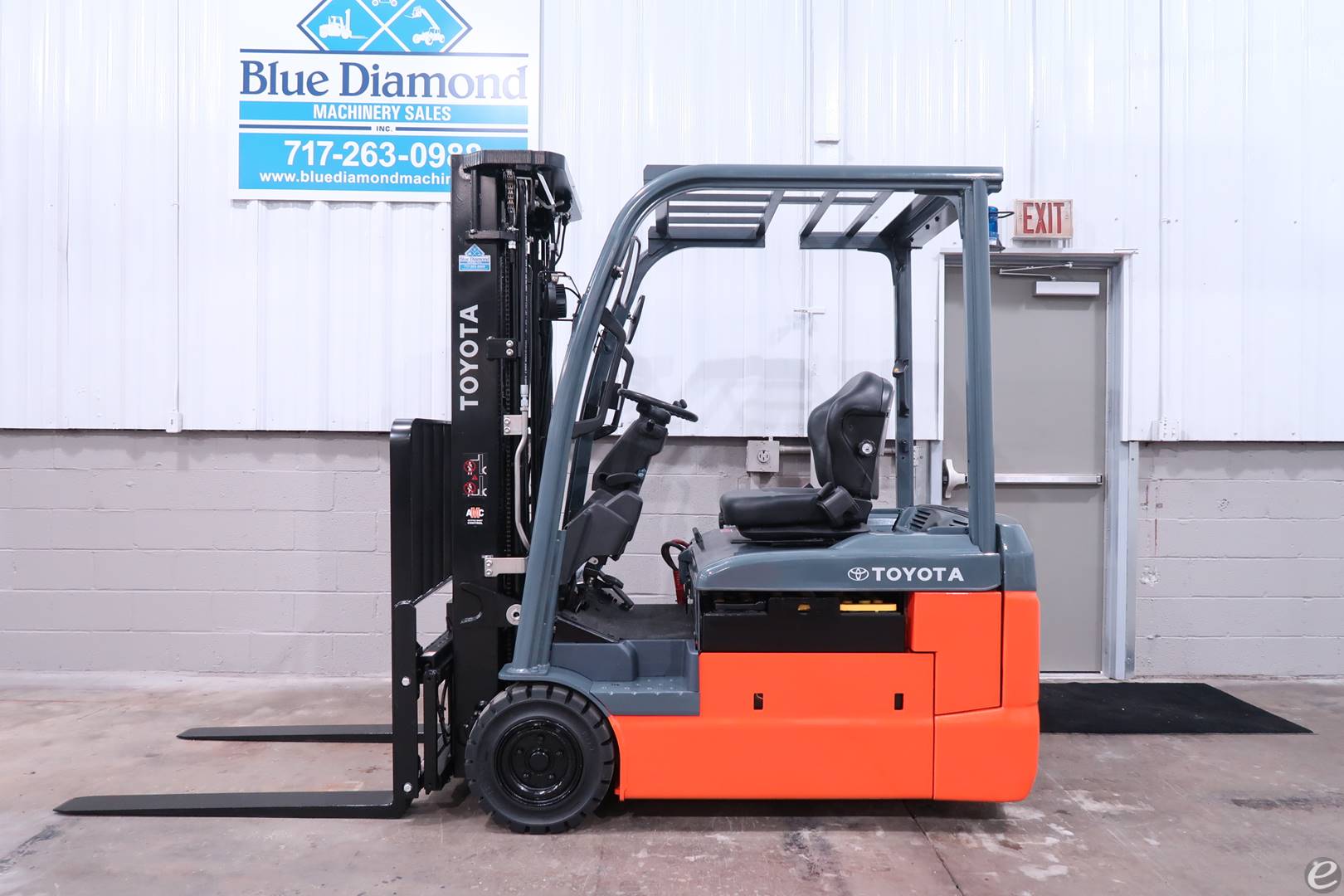 2016 Toyota 8FBE20U Electric Forklift - 123Forklift