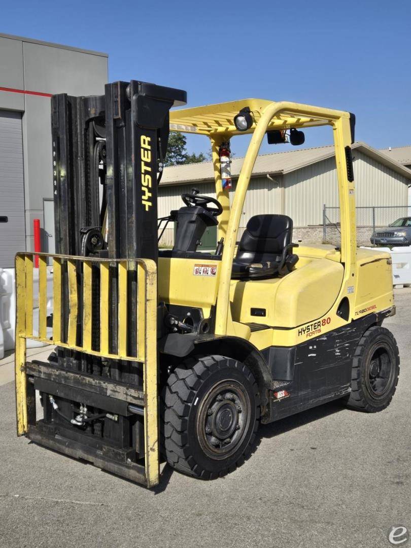 2016 Hyster H80FT Diesel Forklift - 123Forklift