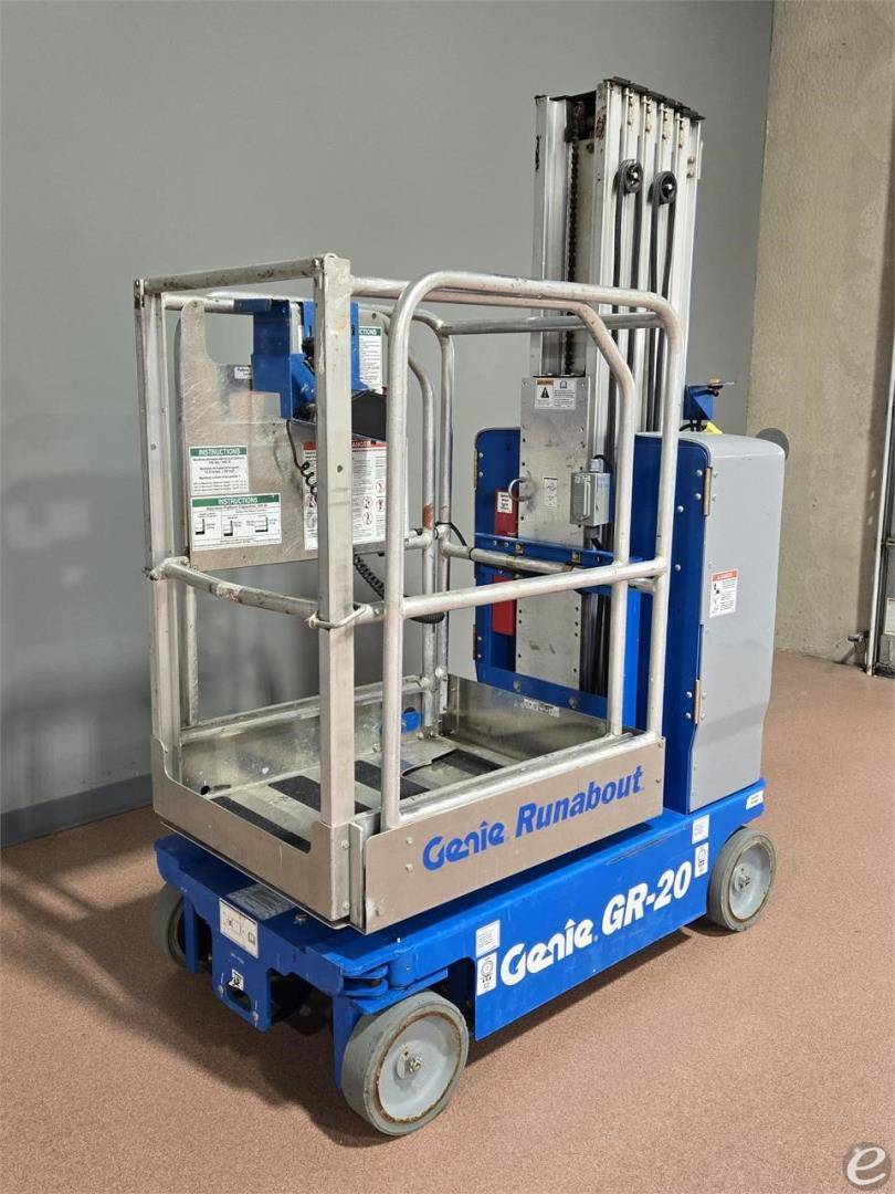 2020 Genie GR20 Electric Scissor Lift - 123Forklift