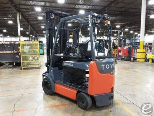 2018 Toyota 8FBCU32 Electric Forklift - 123Forklift