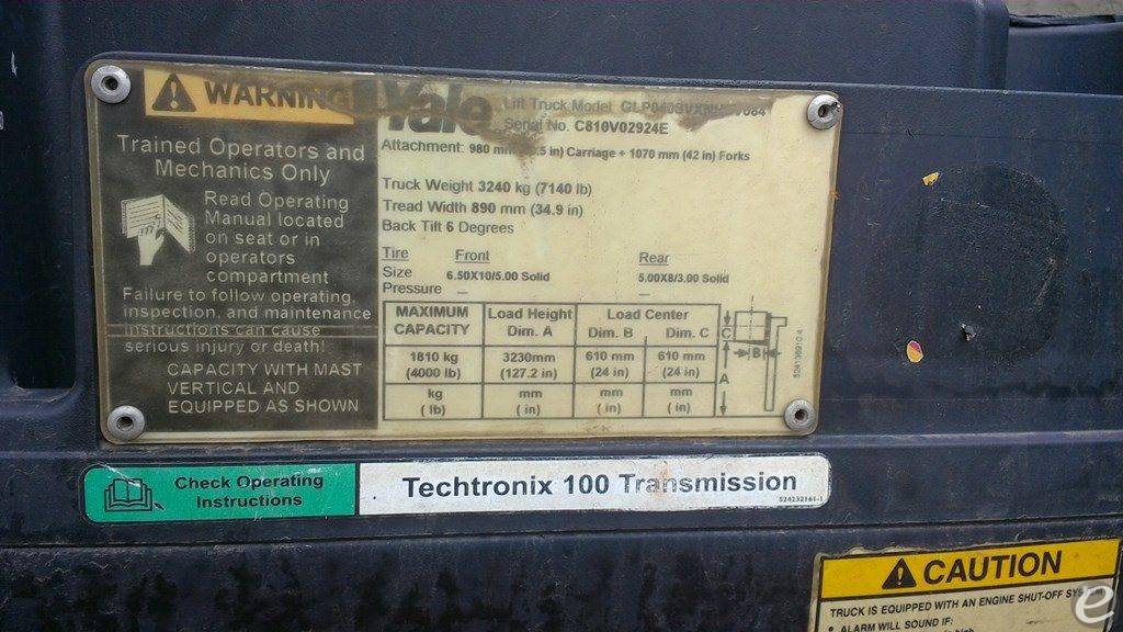 2007 Yale GLP040SVXNUFV084