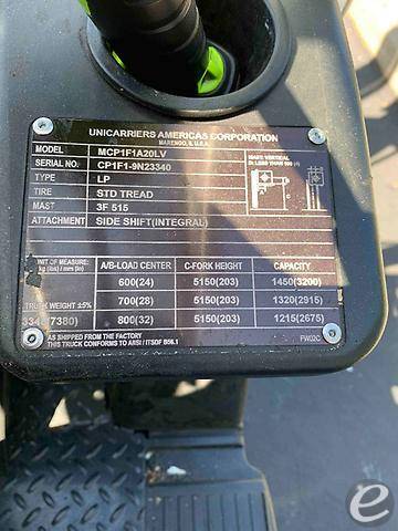 2021 Nissan                                             CFS40LP LP Gas Forklift - 123Forklift