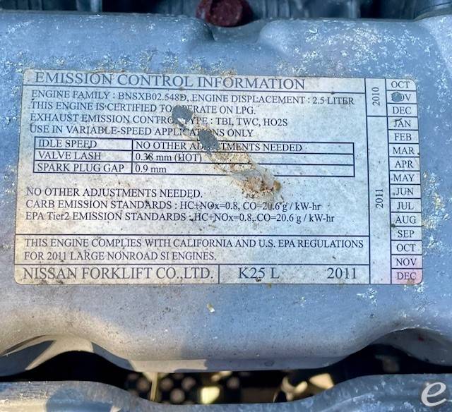 2011 Cat                                       2C5000 LP Gas Forklift - 123Forklift