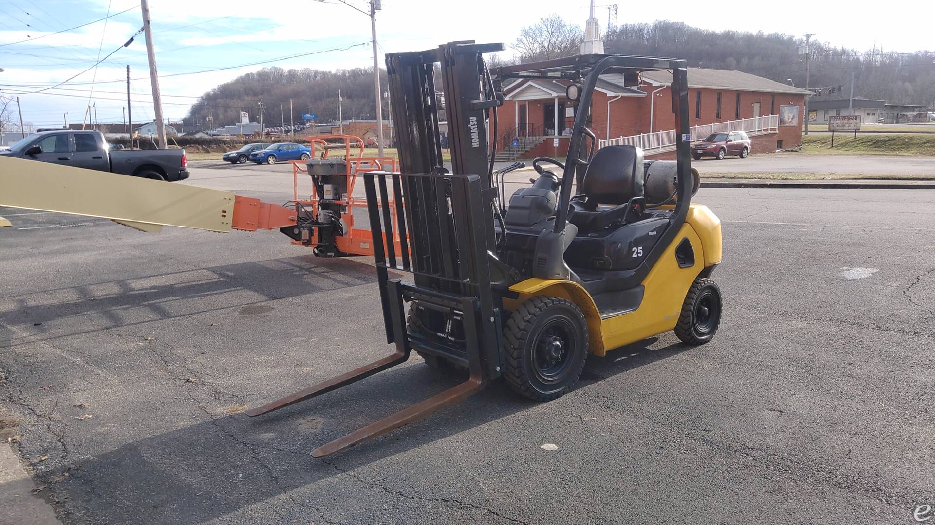 2015 Komatsu FG25T-16 Dual Fuel For...