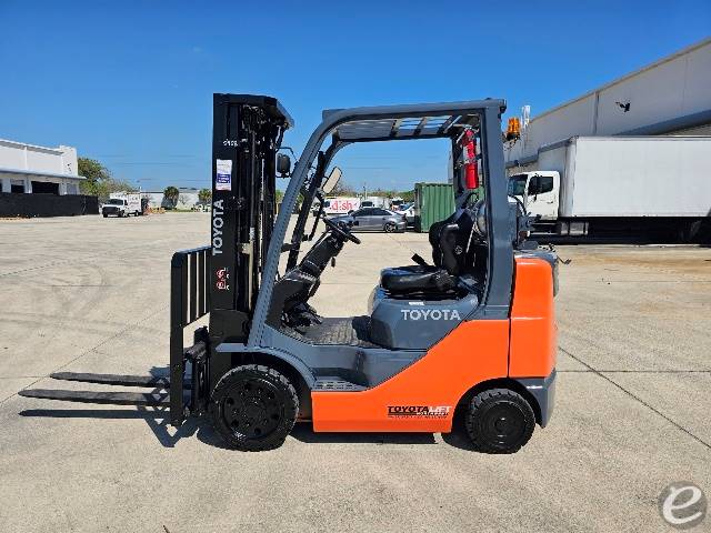 2018 Toyota 8FGCU25 LP Gas Forklift...