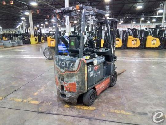 2017 Toyota 8FBCU25 Electric Forklift - 123Forklift