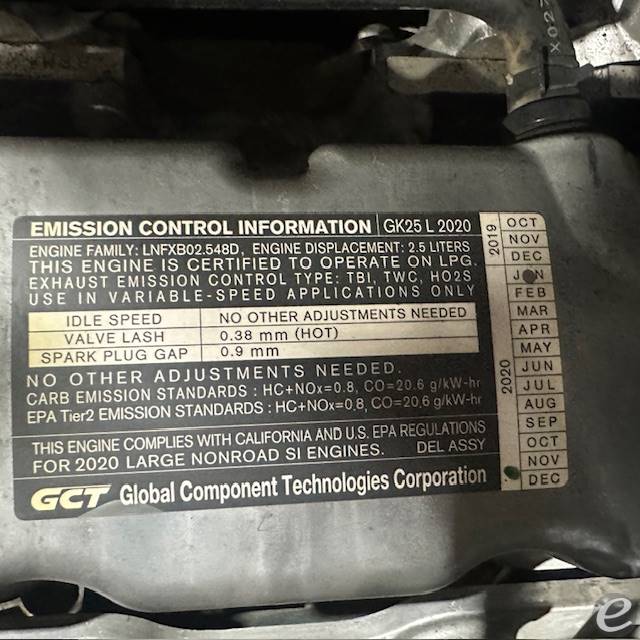 2020 Cat 2C6000