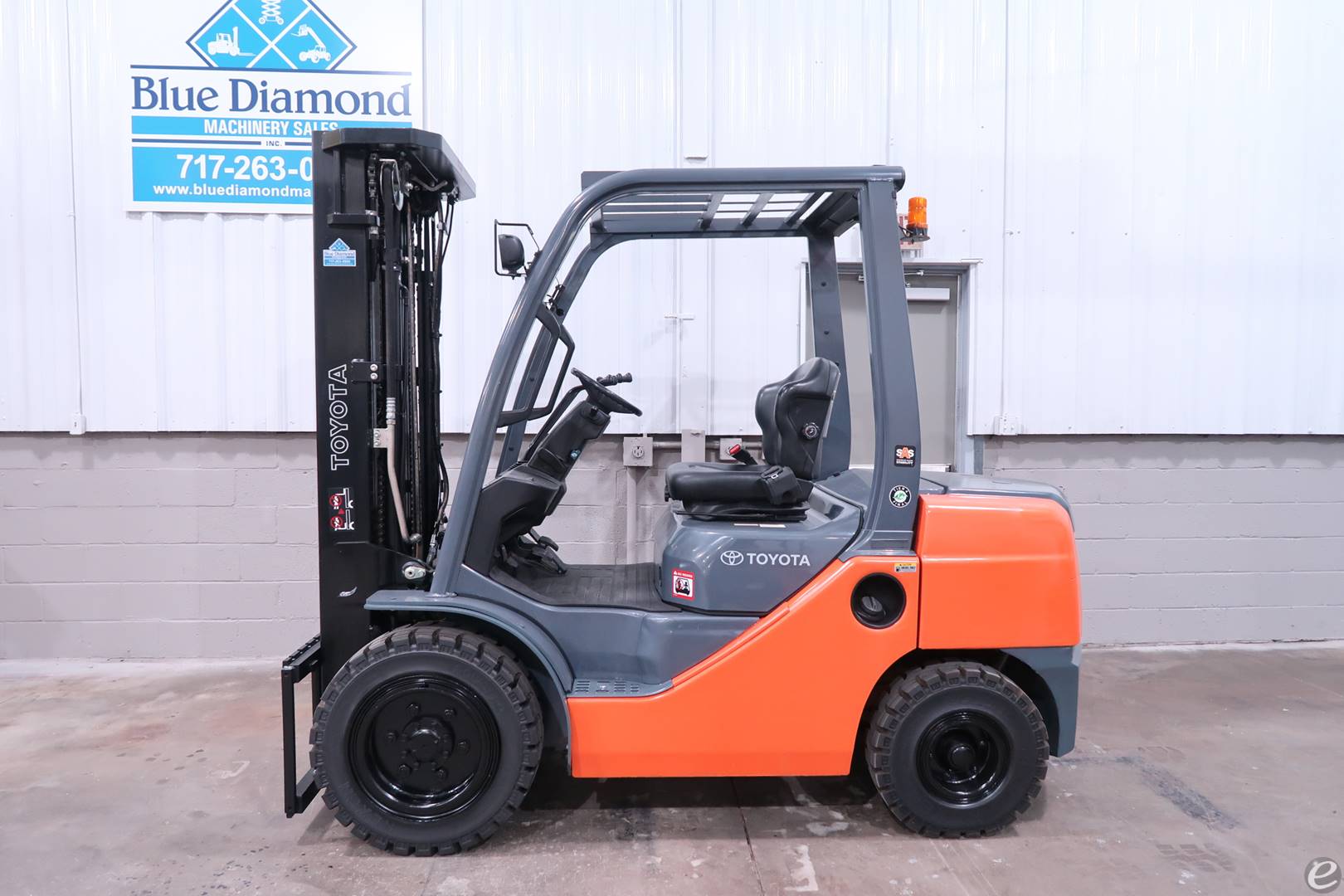 2015 Toyota 8FDU30 Diesel Forklift - 123Forklift