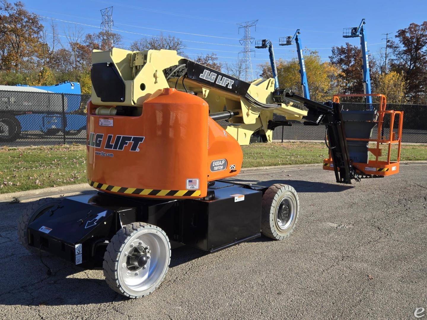2016 JLG E400AJPN Electric Boom Lift - 123Forklift