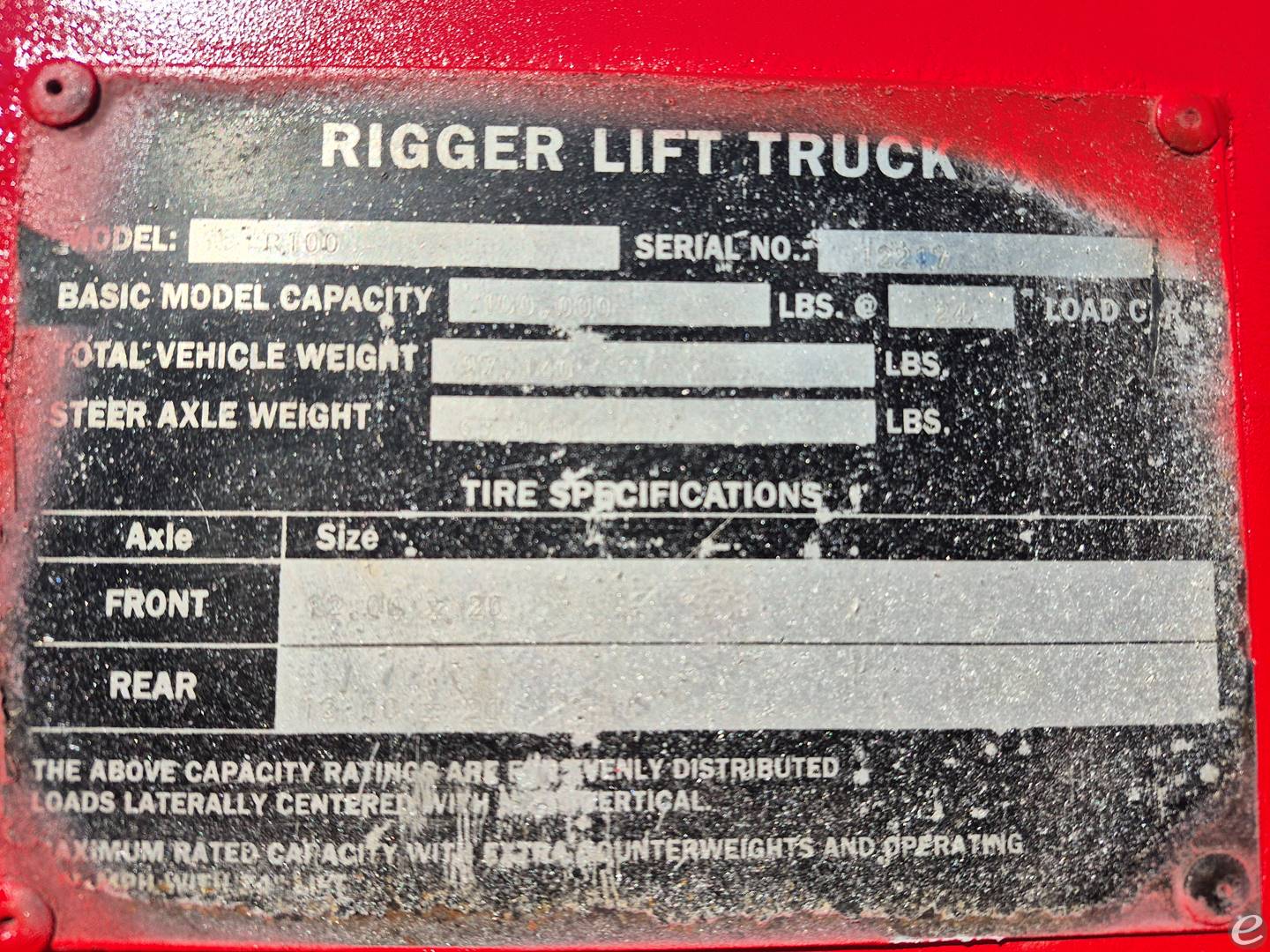 Rigger Lift R100