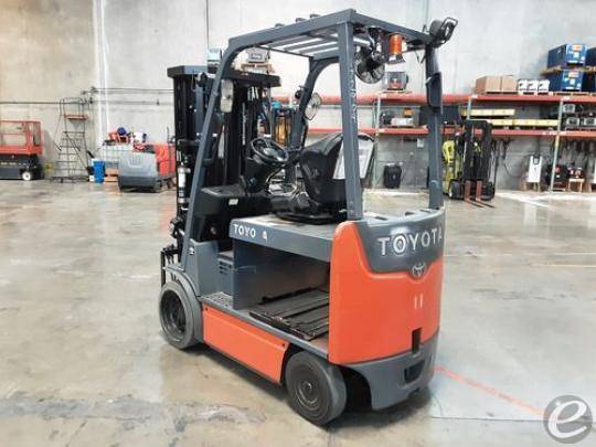 2017 Toyota 8FBCHU25 Electric Forklift - 123Forklift