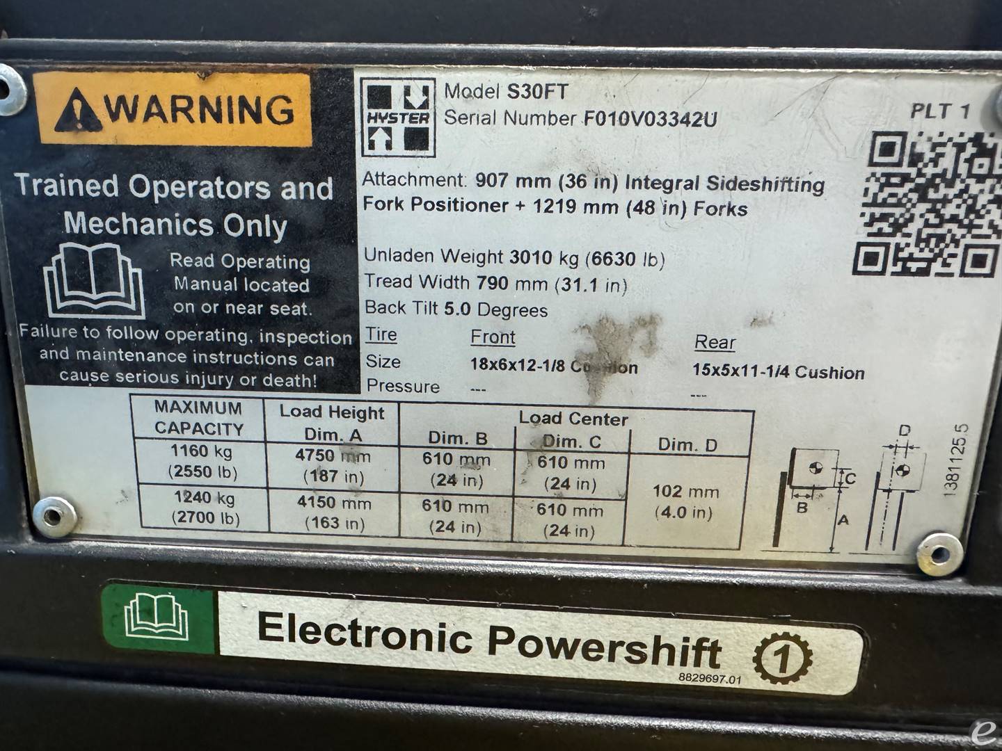 2020 Hyster S30FT