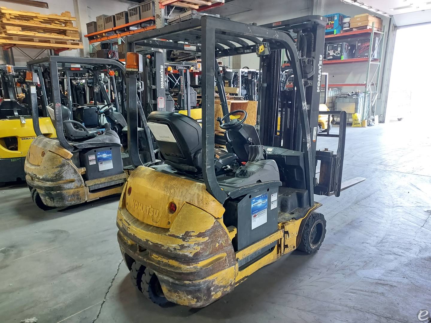 2016 Komatsu FB20MU-12 Electric Forklift - 123Forklift