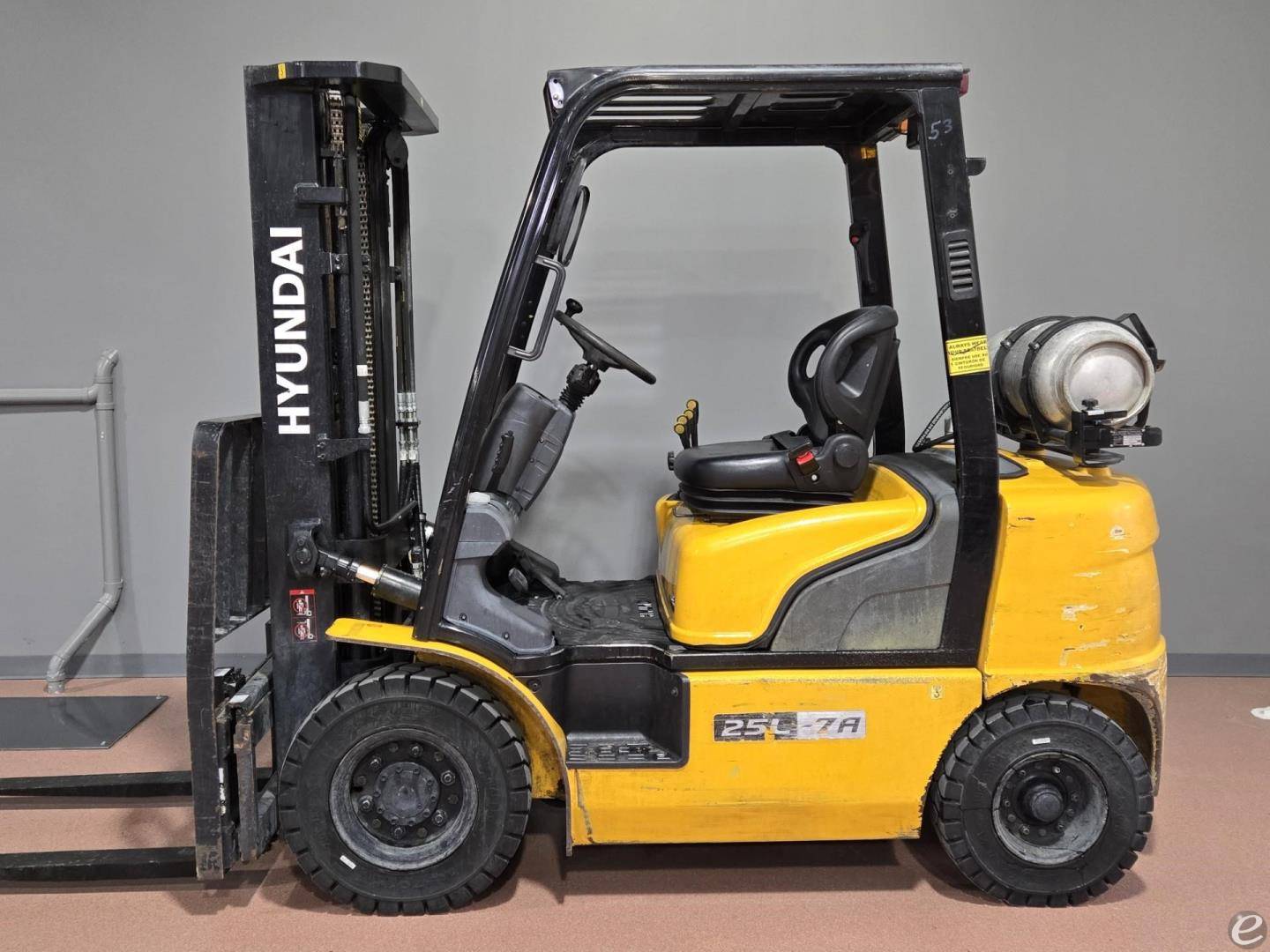 2021 Hyundai 25L-7A LP Gas Forklift...
