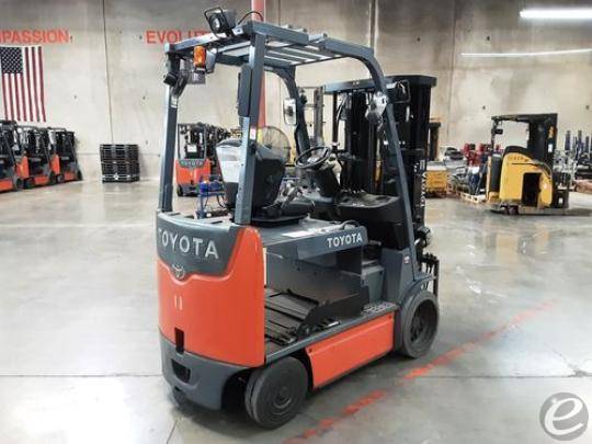 2017 Toyota 8FBCHU25 Electric Forklift - 123Forklift