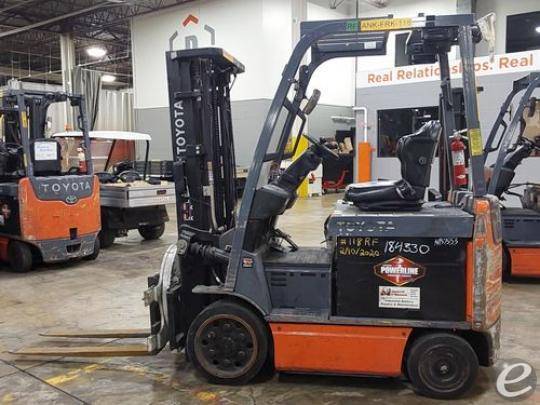 2020 Toyota 8FBCU25 Electric Forklift - 123Forklift