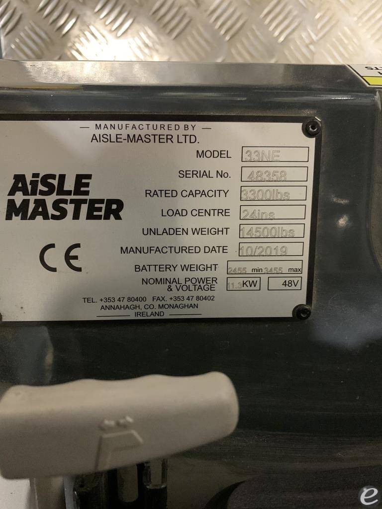 2019 Aisle-Master 33NE