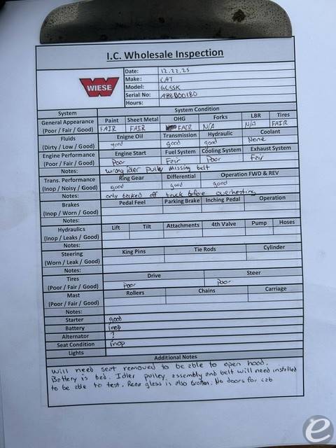 2014 Cat GC55KS5