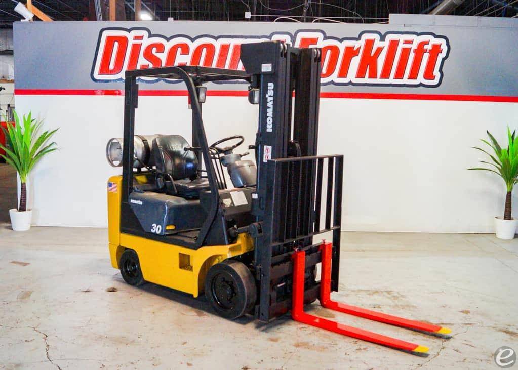 2003 Komatsu FG15ST-16 LP Gas Forklift - 123Forklift