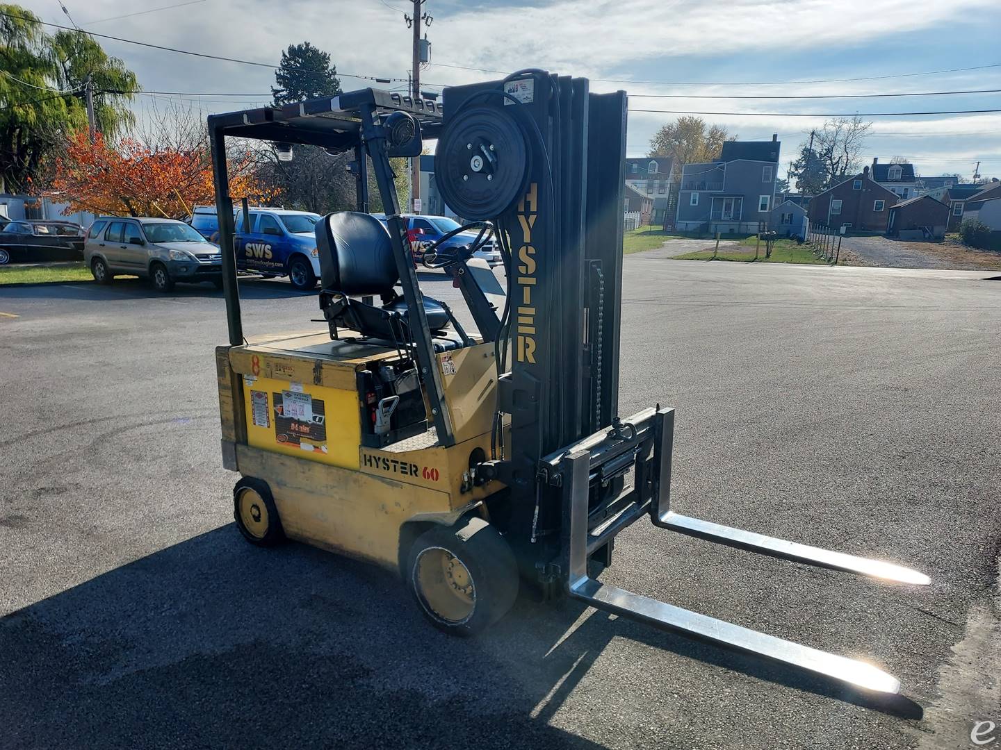 1991 Hyster E60XL-33 Electric Forklift - 123Forklift