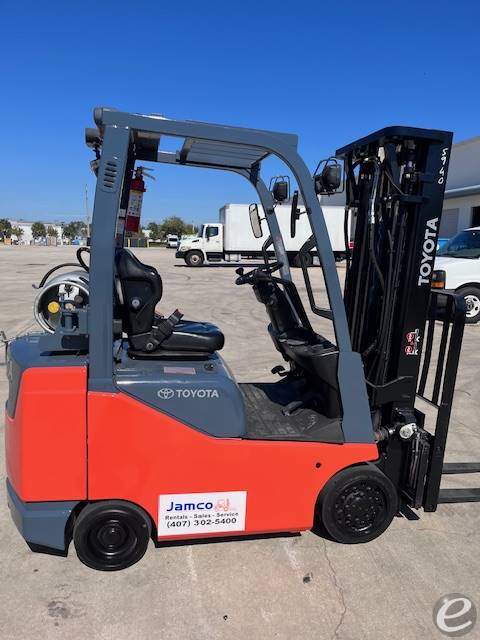 2015 Toyota 8FGCSU20 LP Gas Forklif...