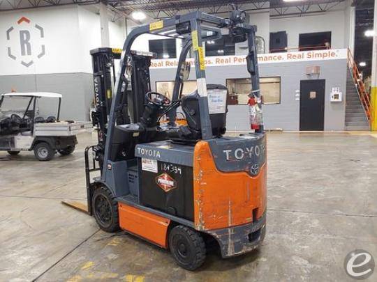 2020 Toyota 8FBCU25 Electric Forklift - 123Forklift