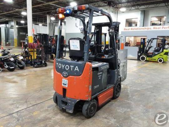 2016 Toyota 8FBCU20 Electric Forklift - 123Forklift