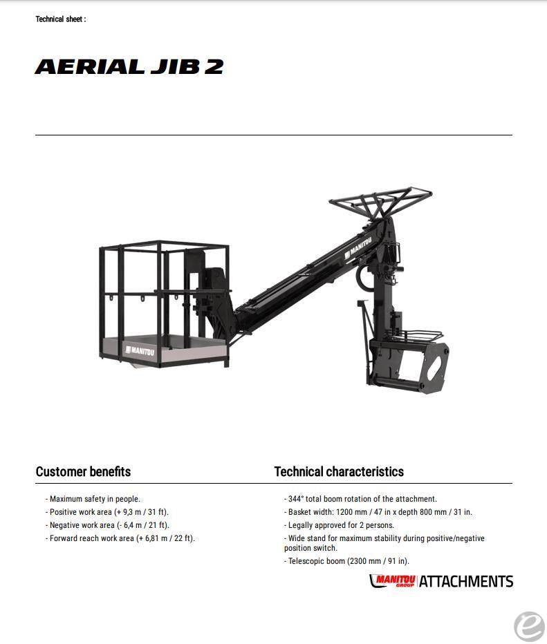 2025 Manitou AERIAL JIB 2
