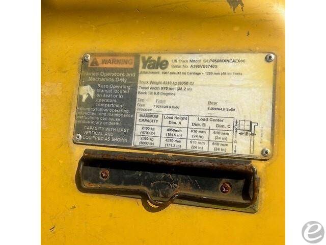 2018 Yale GP050MX LP Gas Forklift - 123Forklift