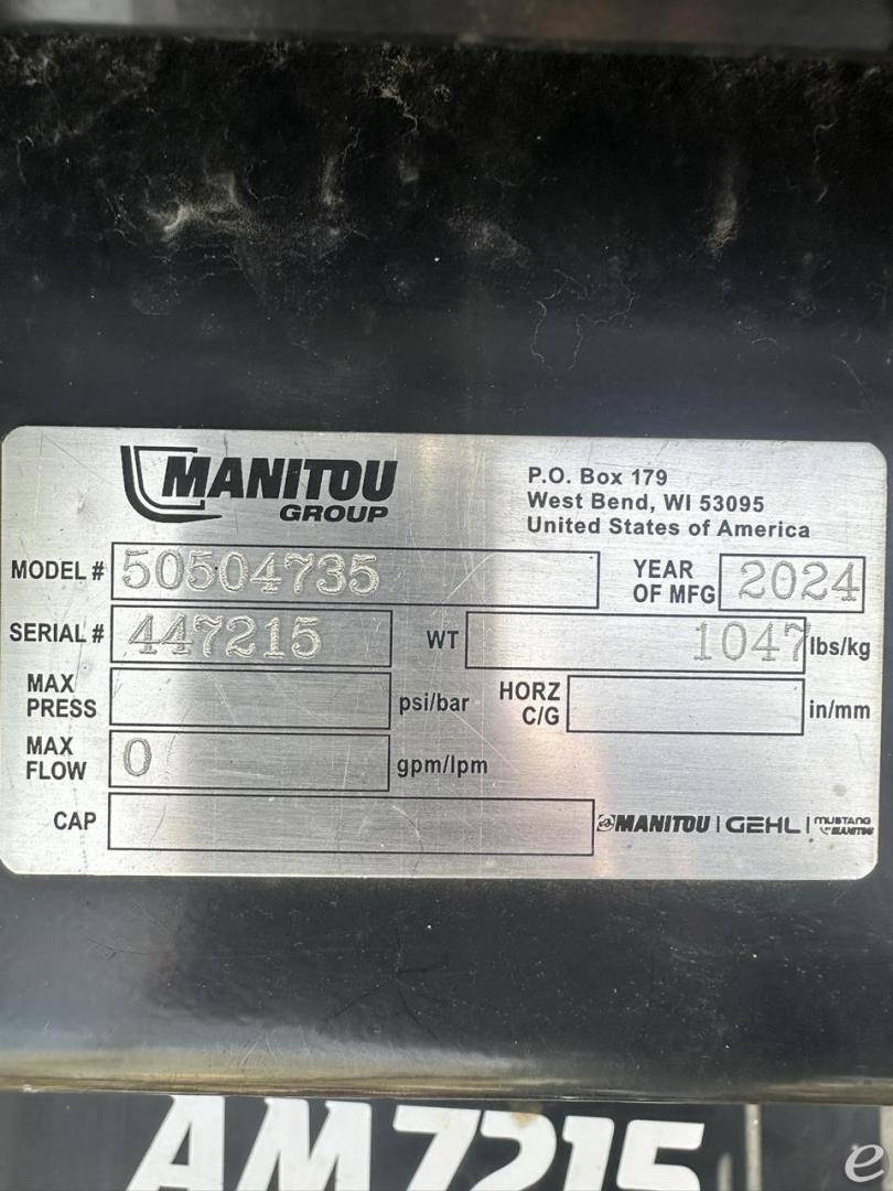 2024 Manitou TREE SHEER