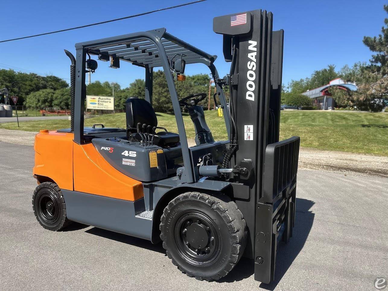2012 Doosan D45S-5 Diesel Forklift - 123Forklift