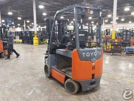 2017 Toyota 8FBCHU25 Electric Forklift - 123Forklift
