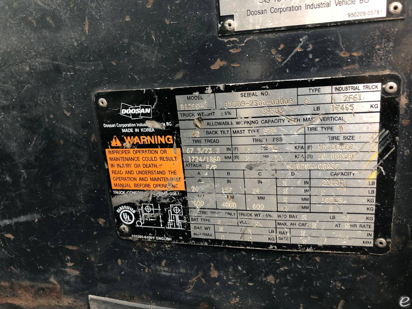 2015 Doosan D120S-7