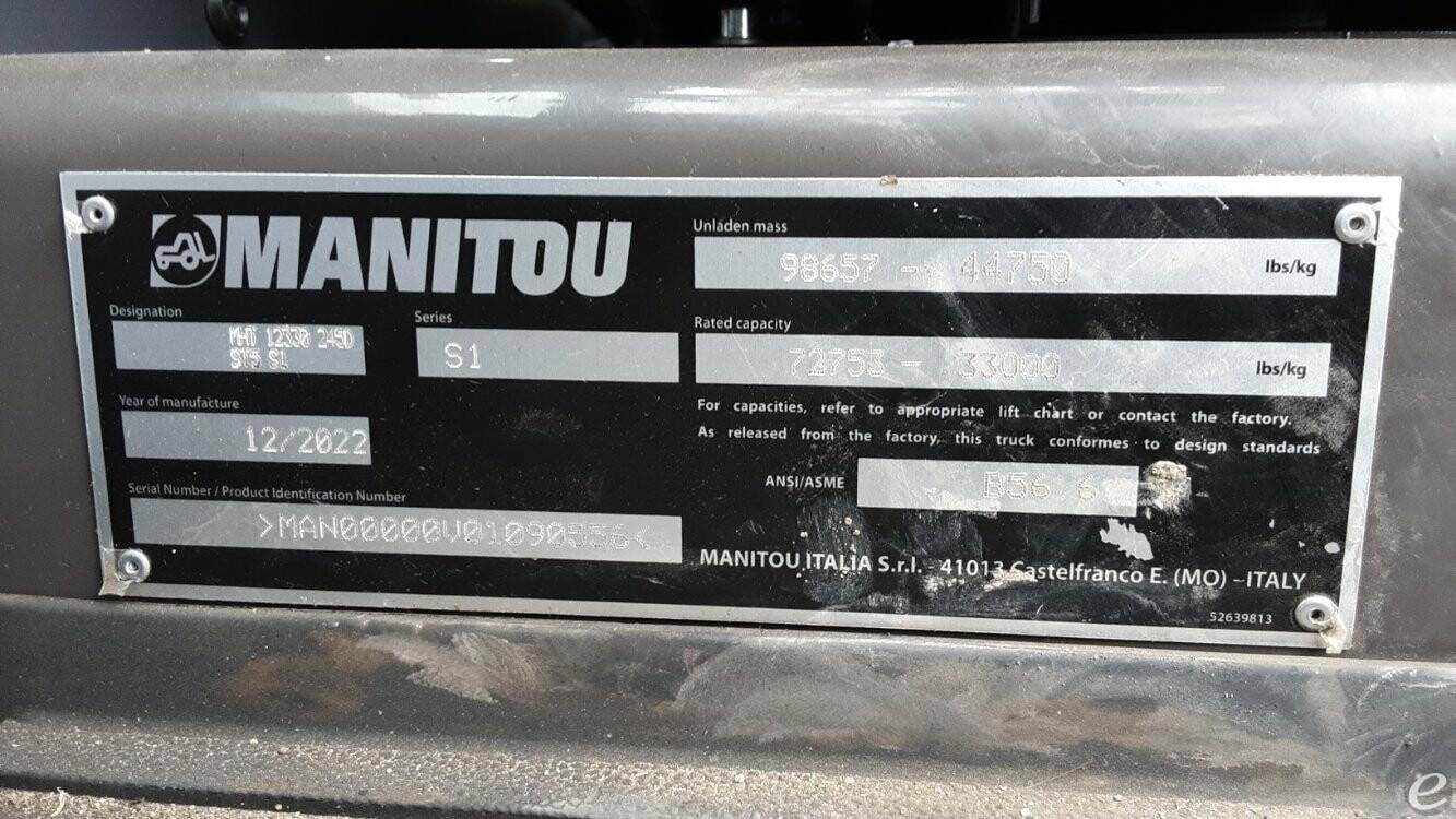 2023 Manitou MHT12330