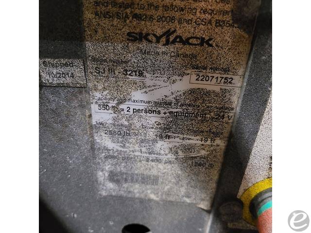 2014 Skyjack SJ-3219 Electric Scissor Lift - 123Forklift