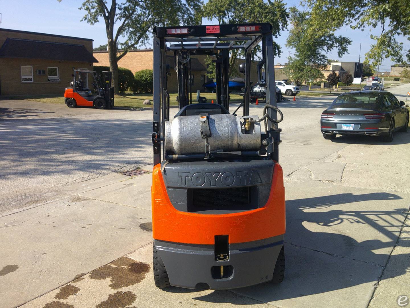 2018 Toyota 8FGU18 LP Gas Forklift - 123Forklift