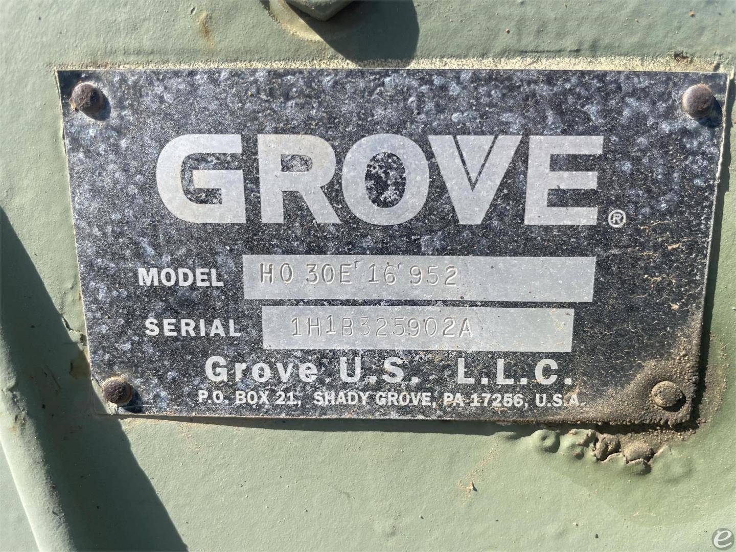 1988 Grove RT875