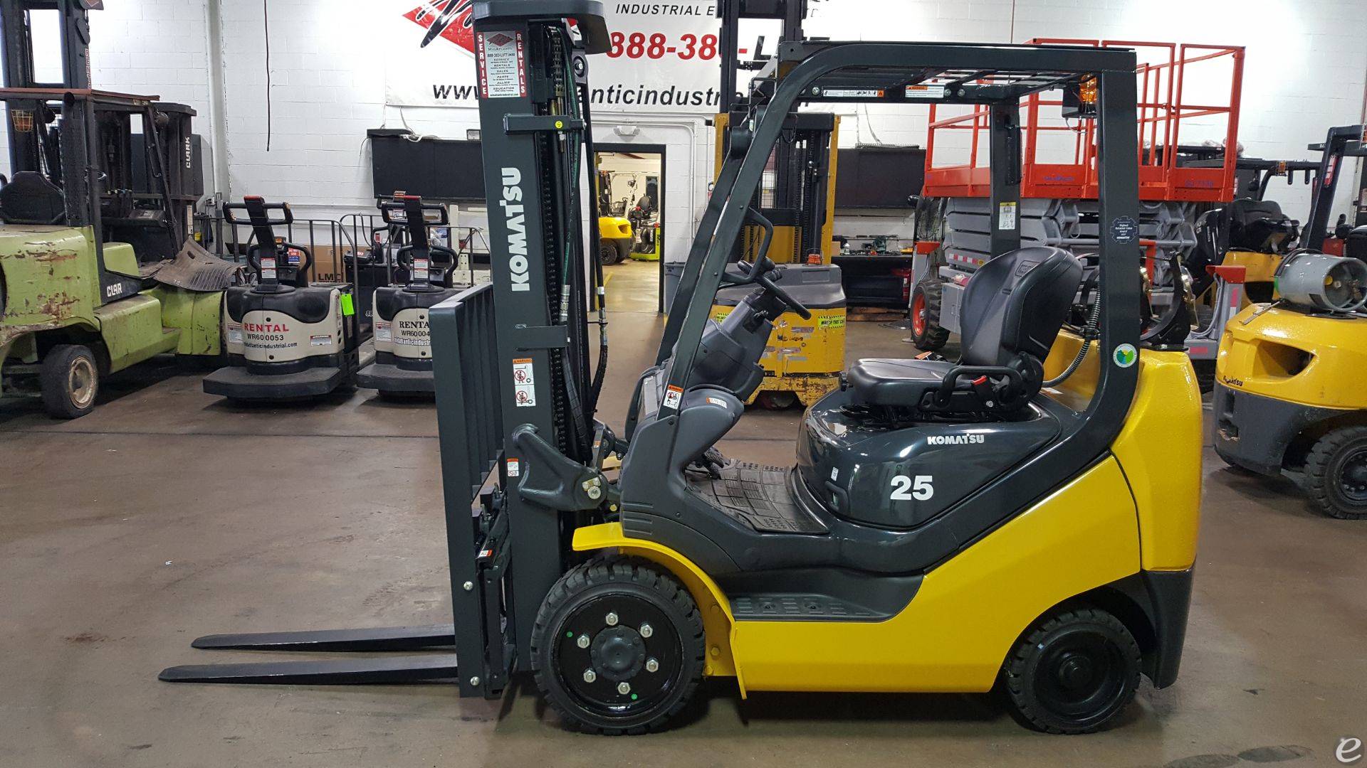 2018 Komatsu FG25ST-16 LP Gas Forklift - 123Forklift