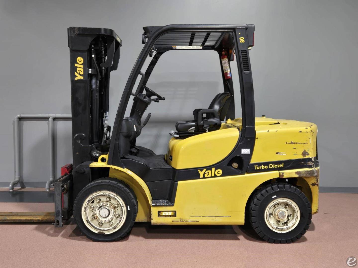 2018 Yale GDP080VX Diesel Forklift