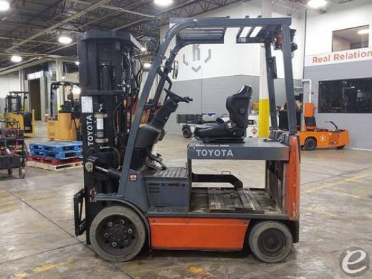 2017 Toyota 8FBCHU25 Electric Forklift - 123Forklift
