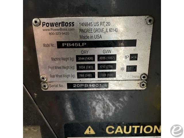2019 Power Boss PB45LP