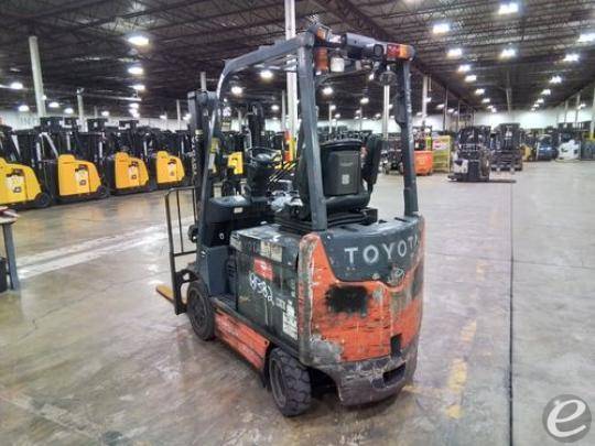 2017 Toyota 8FBCU25 Electric Forklift - 123Forklift