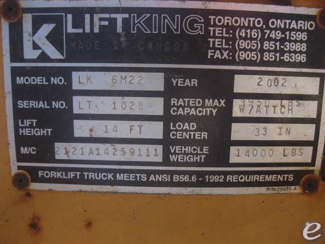 2002 LiftKing LK6M22
