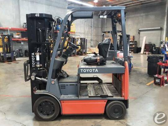 2017 Toyota 8FBCHU25 Electric Forklift - 123Forklift