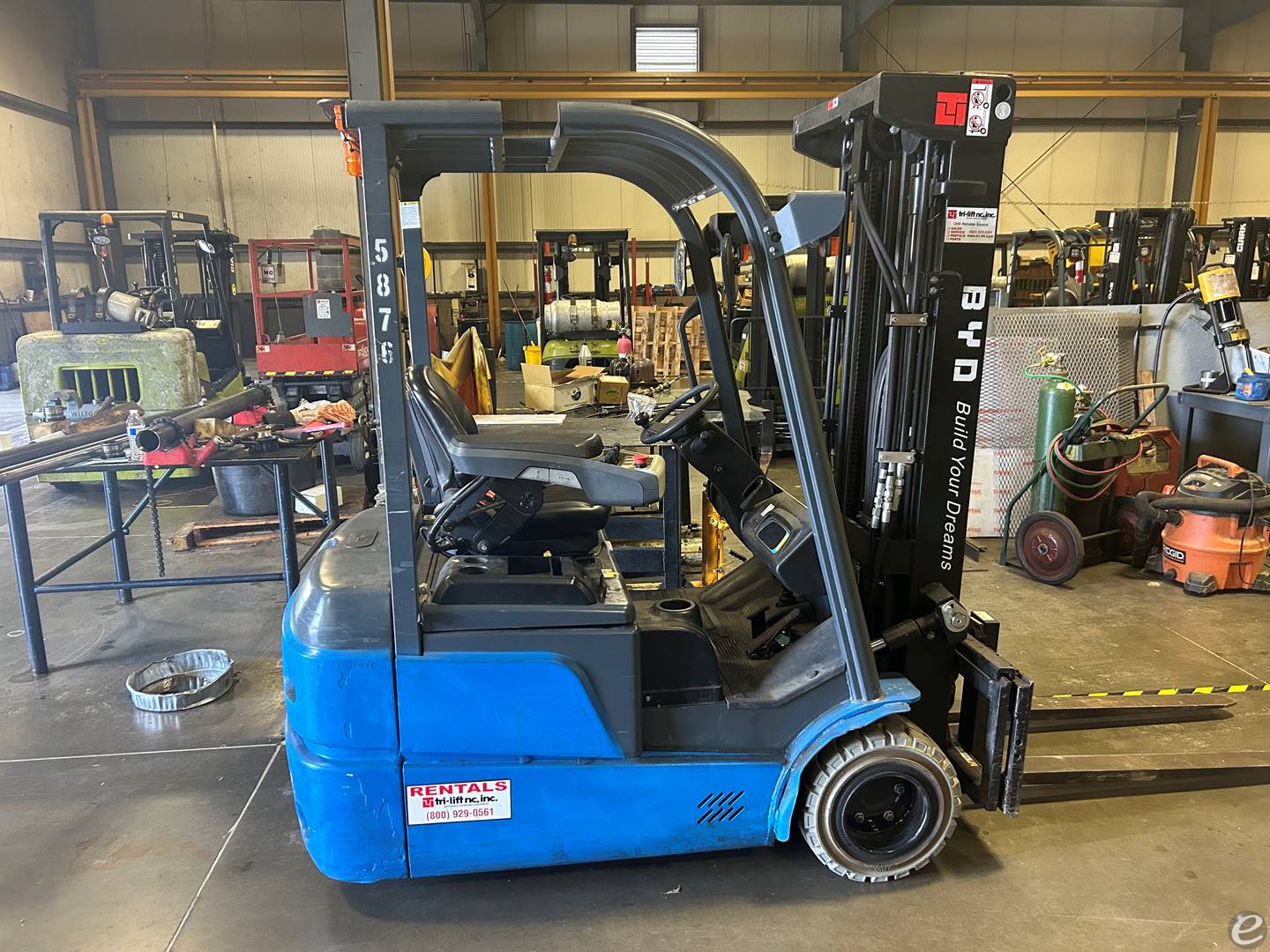2018 BYD ECB18C Electric Forklift