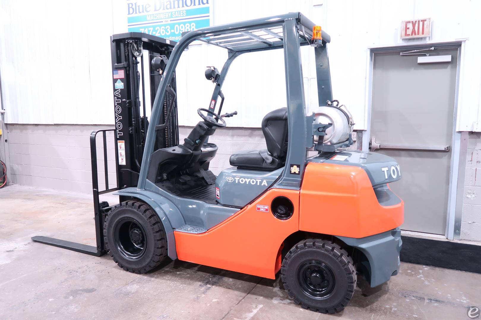 2012 Toyota 8FGU25 Dual Fuel Forklift - 123Forklift
