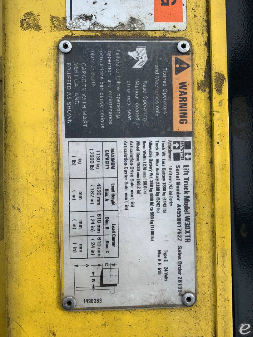 Hyster W30ZR