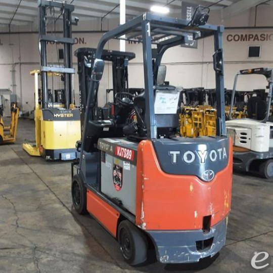 2017 Toyota 8FBCU32 Electric Forklift - 123Forklift