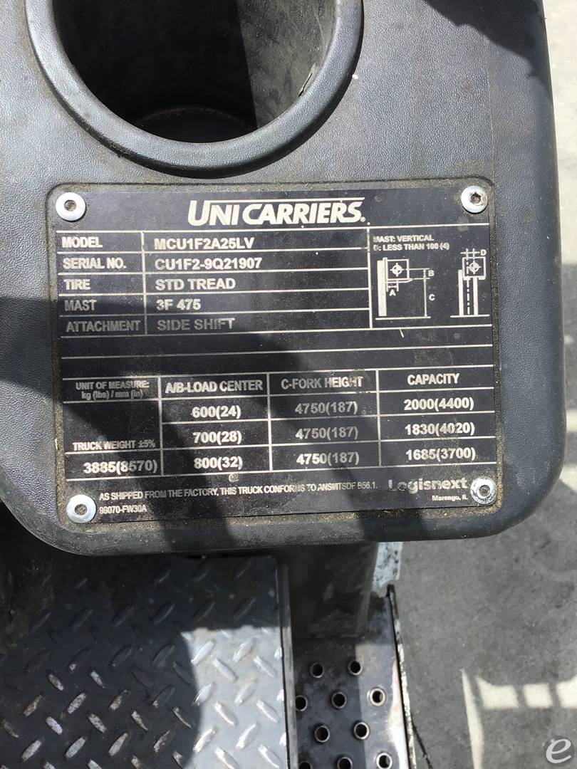 2021 Unicarriers CFU50LP