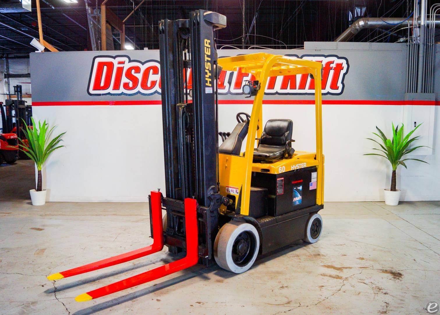 2018 Hyster E60XN Electric Forklift - 123Forklift